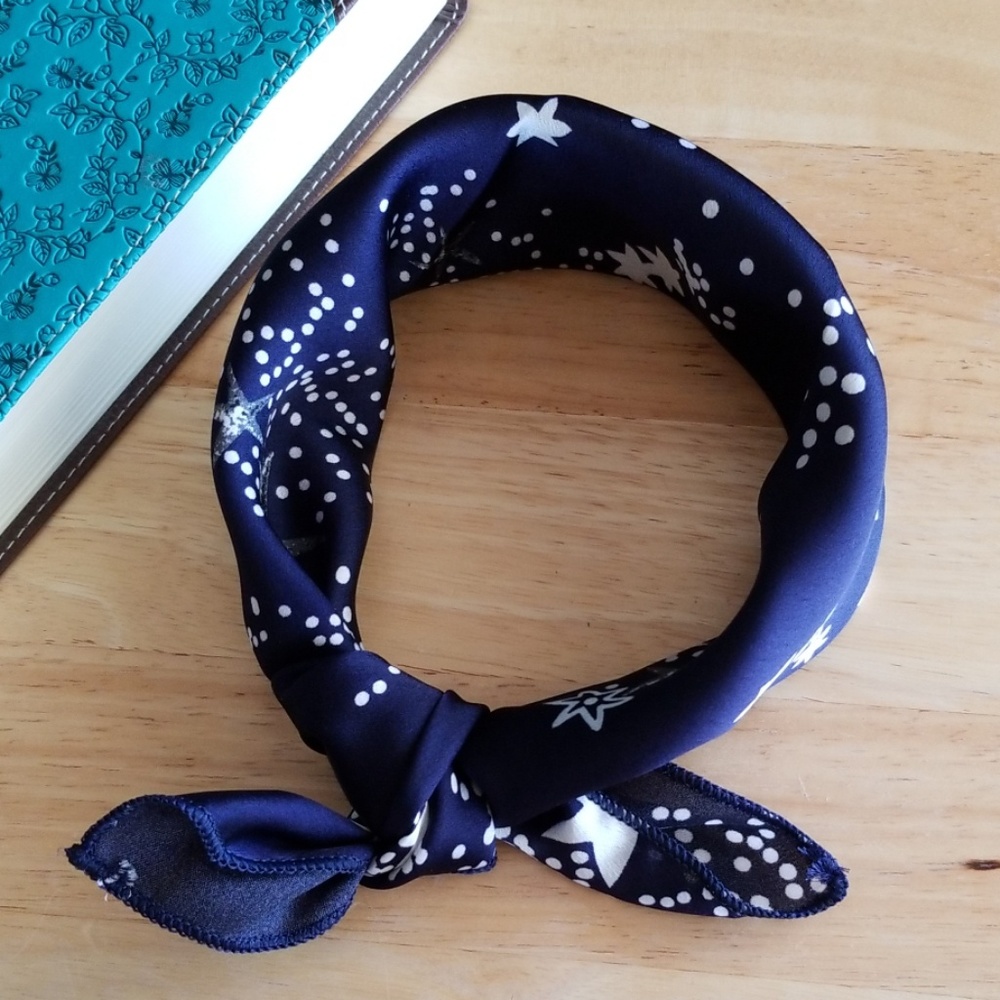 Silky Feel Elegant Neck Scarf NEW